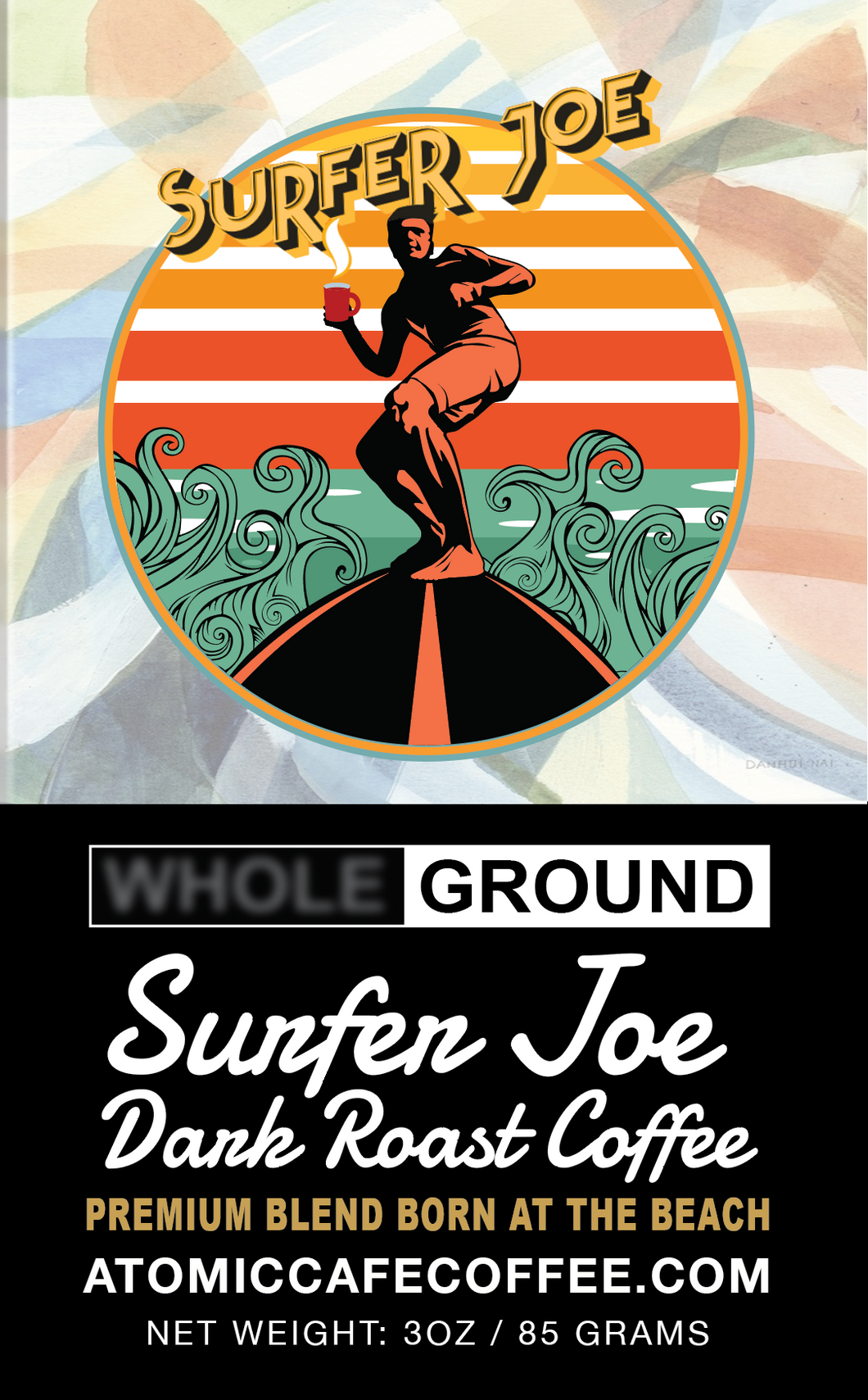 Surfer Joe - Dark Roast To Go! 3 oz (read more)